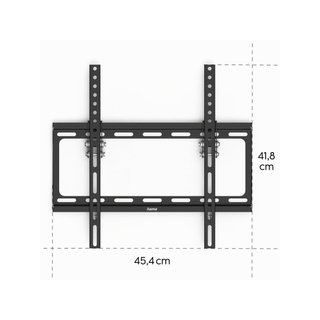 Hama soporte TV pared inclinable 32-75"