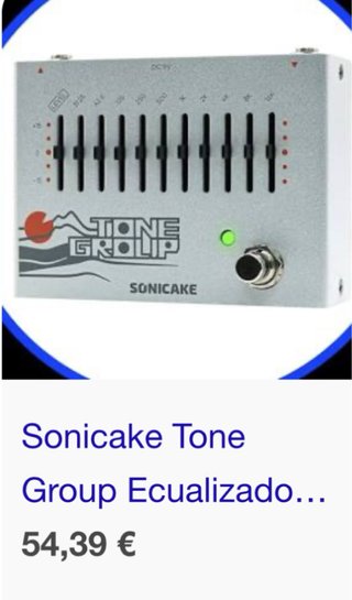 Ecualizador pedal