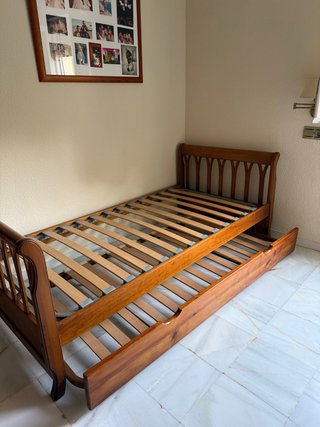 Cama nido de madera