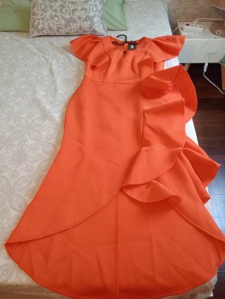 Vestido naranja AOMEI