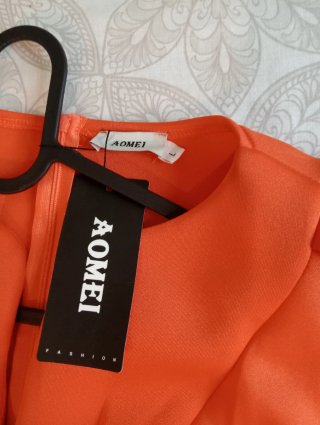 Vestido naranja AOMEI