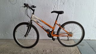 Bicicleta Montaña Infantil Naranja