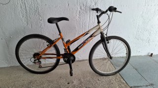 Bicicleta Montaña Infantil Naranja