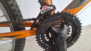 Bicicleta Montaña Infantil Naranja