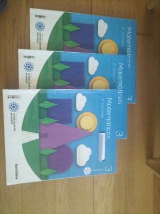 Libros de matemáticas 3 primaria Santillana