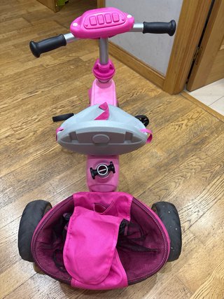 Triciclo infantil rosa Juguettos