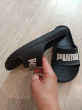 Chanclas Puma Negras