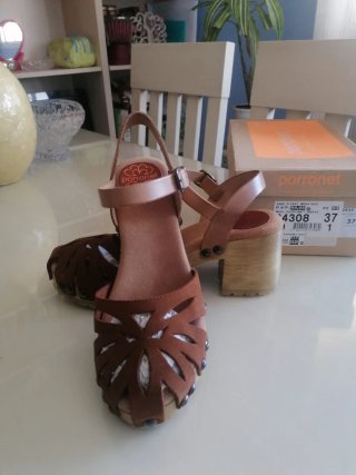 Porronet Sandalias Cuña Mujer Talla 37