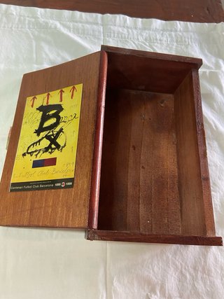 Caja Madera F.C. Barcelona 100 Aniversario