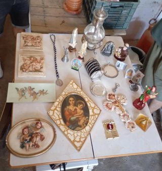 Lote Antigüedades Religiosas
