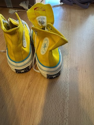 Converse Chuck Taylor Amarillas Talla 38