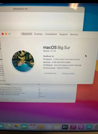 Apple MacBook Air Plata