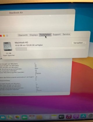 Apple MacBook Air Plata