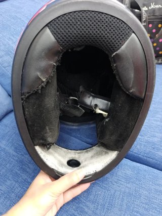 Casco de moto talla M