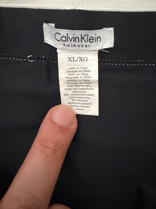 Calvin Klein Bañador Vintage Talla XL