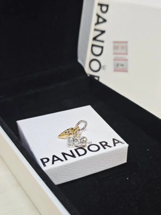 Pandora Charm aristogstos Corazón Dorado Disney