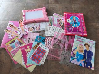 Lote Recortables Muñecas Princesas y Moda