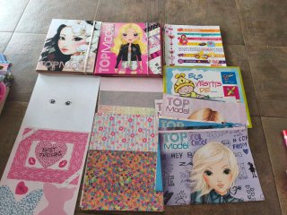 Lote Recortables Muñecas Princesas y Moda