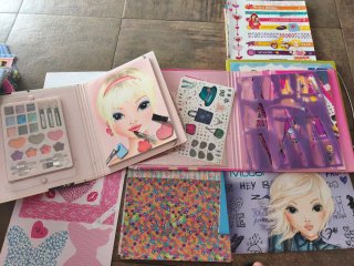Lote Recortables Muñecas Princesas y Moda