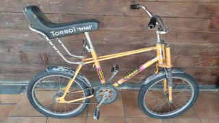 Bicicleta Vintage Torrot Trial Naranja