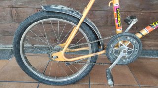 Bicicleta Vintage Torrot Trial Naranja