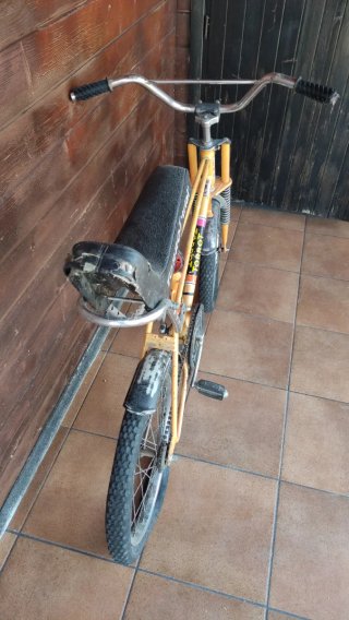 Bicicleta Vintage Torrot Trial Naranja