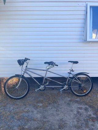 Bicicleta tándem Decathlon