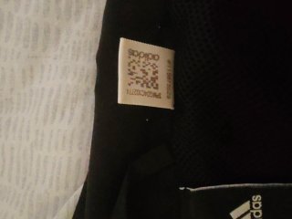Chaqueta Adidas Negra con Rayas Azules