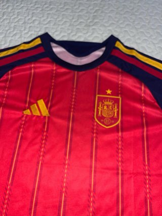 Camiseta España Adidas Roja Talla M