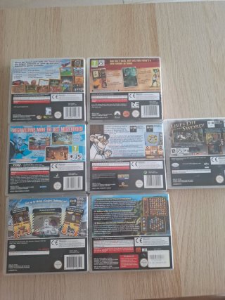 Lote 7 Videojuegos Nintendo DS