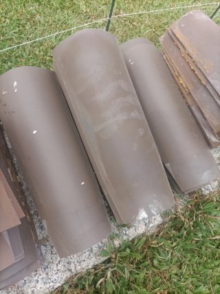 Tejas marrones para tejado