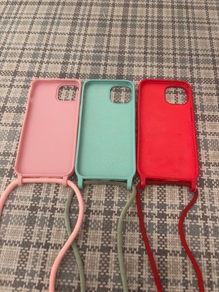 Fundas iPhone 13 con Cuerda (3 uds)