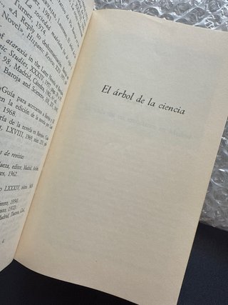El árbol de la ciencia (Pío Baroja)