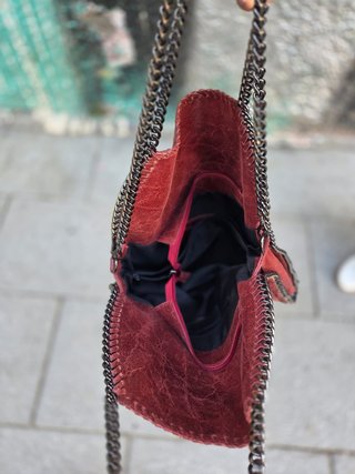 Bolso de Hombro Rojo