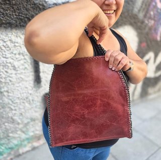 Bolso de Hombro Rojo