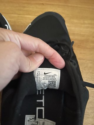 Zapatillas Nike Metcon 6 Negras y Blancas