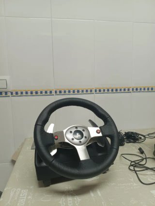Volante Logitech G25 con Pedales y Palanca
