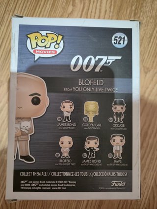 Funko Pop 521 Blofeld 007