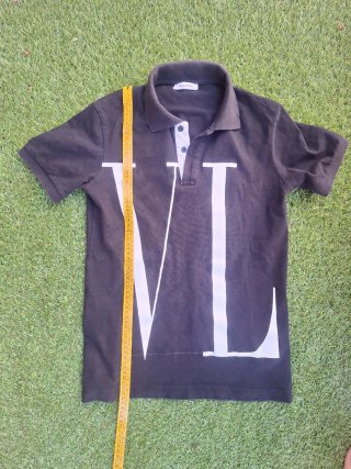 Polo Valentino VL Nero Taglia M