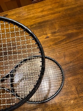 Set 2 Racchette Tennis Nere