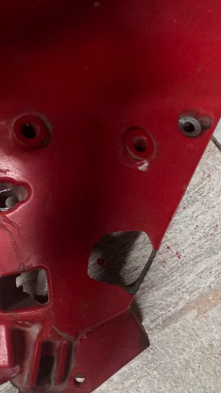 Manillar Vespino AL Rojo