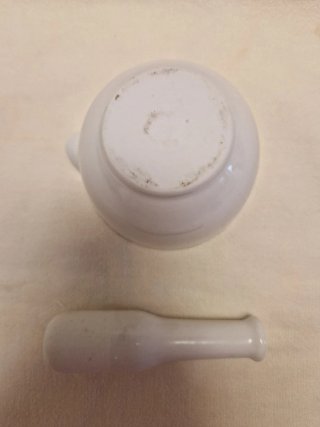 Almirez de porcelana