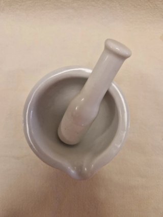 Almirez de porcelana
