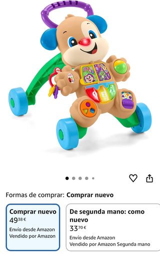 Correpasillos Perrito Fisher Price con Música