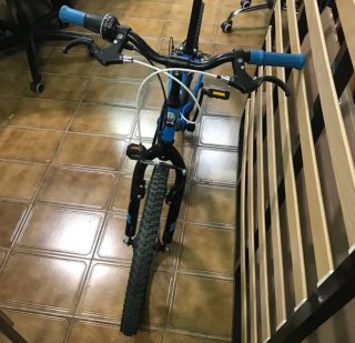 Bicicleta BTWIN Racing Boy 320 con marchas