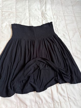 Minigonna nera elastica in viscosa di H&M | tg. XS