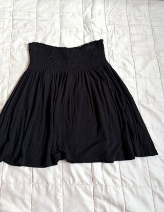 Minigonna nera elastica in viscosa di H&M | tg. XS