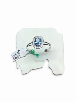 Anillo Oro Blanco 18k
