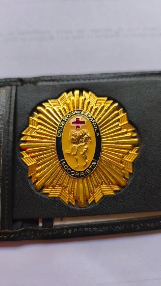 Cartera Porta-Identificación Cruz Roja Española