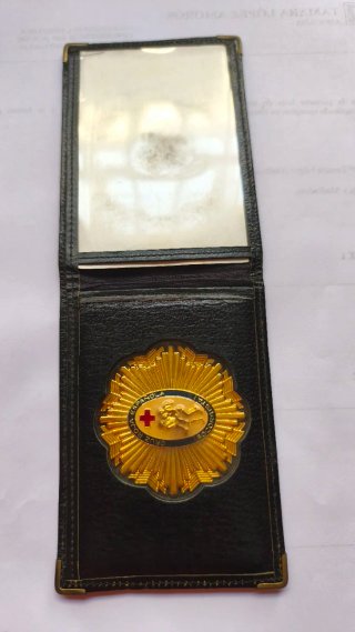 Cartera Porta-Identificación Cruz Roja Española